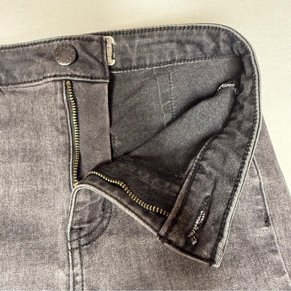 Free People “Just Float On” Flare Jeans Black High-Rise Bell Bottoms Sz 24 - Picture 9 of 16